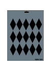 ® Rich New Seri N-283 Stencil 35x25 cm