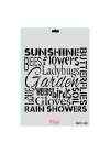 ® Rich New Seri N-326 Stencil 35x25 cm