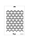® Rich New Seri N-393 Stencil 35x25 cm