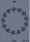 ® Rich New Seri N-574 Stencil 35x25 cm