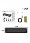 ÇOK SATAN Rp937 Led Matrix Panel 16x64cm Telefon Kontrollü Kayar Led Animasyon Aydınlatma