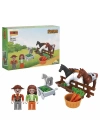 ÇOK SATAN S00028302 FARM SET ATLAR 2FGR 93 PRÇ LEGO -SUN
