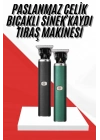 ÇOK SATAN Saç Sakal Ense Paslanmaz Çelik T-Bıçak Vücut Tıraş Makinesi