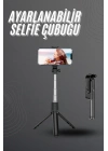 ÇOK SATAN Selfie Çubuğu Tripod Bluetooth Kumandalı Selfie Çubuğu Telefon Tutucu