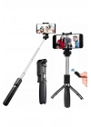 ÇOK SATAN Selfie Çubuğu Tripod Bluetooth Kumandalı Selfie Çubuğu Telefon Tutucu