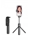 ÇOK SATAN Selfie Çubuğu Tripod Bluetooth Kumandalı Selfie Çubuğu Telefon Tutucu