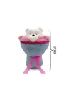 ÇOK SATAN Sevgi Buketi Peluş Ayıcıklı Peluş Çiçek Buketi 40 cm
