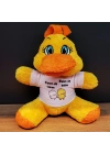 ÇOK SATAN Sevimli Canım Da Canım Balım Da Balım Tasarımlı Peluş Civciv Oyuncak
