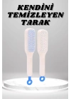 ÇOK SATAN Silikon Yumuşak Sıkı Dişli Sihirli Geri Çekilebilir Tarak Kendini Temizleyen Saç Fırçası