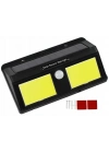 ÇOK SATAN Solar Güneş Enerjili Sensörlü 96 Cob Led Aplik Duvar Tipi Led Lamba