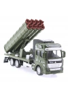ÇOK SATAN Sürtmeli Die Cast Metal Roketatar Rampalı Askeri Kamyon