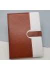 ÇOK SATAN Tarihsiz Ajanda Defter Kahverengi Beyaz Renk