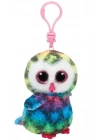 ÇOK SATAN TY Beanie Boo´s Owen Baykuş Peluş Anahtarlık