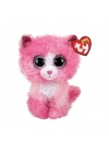 ÇOK SATAN Ty Beanie Boos Peluş Pembe Kırpık Kedi Reagan 15 cm