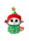 ÇOK SATAN Ty Beanie Boos Peluş Yılbaşı Kardanadamı Garland 17 cm