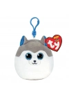 ÇOK SATAN Ty Squishy Beanies Peluş Köpek Anahtarlık Slush