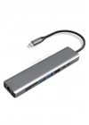 ÇOK SATAN Type-c To Hdtv Multifunction Adapter 8 Port Kablo