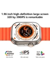 ÇOK SATAN Ws28 Ultra 49mm Siri Tansiyon Ateş Nabız Ölçer Akıllı Saat