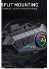 ÇOK SATAN Y10 Kask Kulaklık Bluetooth Motosiklet Kulaklık 5,3 Bluetooth Intercom Motorsiklet Kulaklık