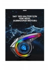 ÇOK SATAN Y21 Rgb Işık Efektli Intercom Bluetooth Motosiklet Kask Kulaklığı Intercom Kulaklık