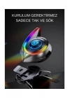 ÇOK SATAN Y21 Rgb Işık Efektli Intercom Bluetooth Motosiklet Kask Kulaklığı Intercom Kulaklık