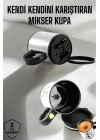 ÇOK SATAN Yazılı Mug Kupa Karıştırıcı Özelliği Ve Paslanmaz Çelik