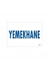 ® Yemekhane Uyarı Levhası 17,5x25 KOD:1671