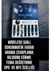 ÇOK SATAN Yeni Model Akıllı Saat Bluetooth Bağlantılı NFC ve GPS Uyumlu