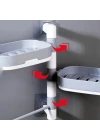 ®  Çoklu Sabun Tutucu Fonksiyonel Banyo Sabunluk