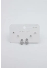 Çoklu Set Küpe - Gümüş