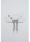 Çoklu Set Küpe - Gümüş