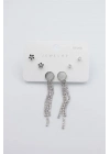 Çoklu Set Küpe - Gümüş