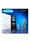 Cono Maria 6lı Büyük Cam Kase Royaleks-69816