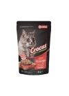 Crocus Tahılsız Pouch Jöleli Somonlu Yavru Konserve Kedi Maması 85 Gr