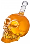 ® Crystal Head Kuru Kafa Cam Şişe  Hediyelik Sürahi (350 ML)