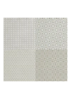 DecoHandy 30x30 cm Kendinden Yapışkanlı  Pvc Karo Mutfak Arası 4 Lü Karışık model  0,36m2