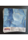 Decohandy 30x30 Cm Pvc Duvar Karosu 4Lü Paket - Okyanus Mermer