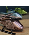 Dekoratif Metal Helikopter