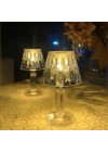 Dekoratif Pilli LED Masa Lambası 12Li