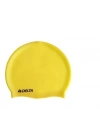 Delta Swimming Cap DS 255 - Silikon Bone Deluxe Yüzücü Havuz ve Deniz - Sarı