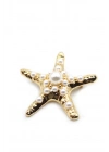 Deniz Yıldızı Broş - Altın