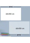 ®  Ders Çalışma Yazı Tahtası Manyetik Duvar Stickerı 100x60 cm