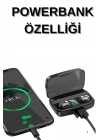 Dijital Göstergeli Bluetooth Kulaklık Kablosuz TWS Stereo Bluetooth 5.0