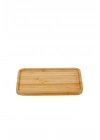 Dikdörtgen Bambu Sunumluk 14x24 cm