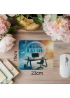 Discipline Equals Freedom Yazılı Ofis Mousepad - 19x23 cm 2 mm Dikdörtgen İthal Baskılı Mouse Pad
