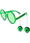 Disko Toplu Küpeli Parti Gözlüğü Yeşil Renk