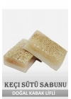 Doğal Kabak Lifli Keçi Sütü Sabunu