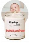 Doğal Özel Seri Kokulu Dekoratif Kavanoz Mum 210 cc - Bebek Pudrası - RYL