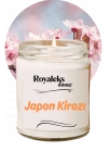 Doğal Özel Seri Kokulu Dekoratif Kavanoz Mum 210 cc - Japon Kirazı Esansı - RYL