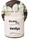Doğal Özel Seri Kokulu Dekoratif Kavanoz Mum 210 cc - Vanilya - RYL